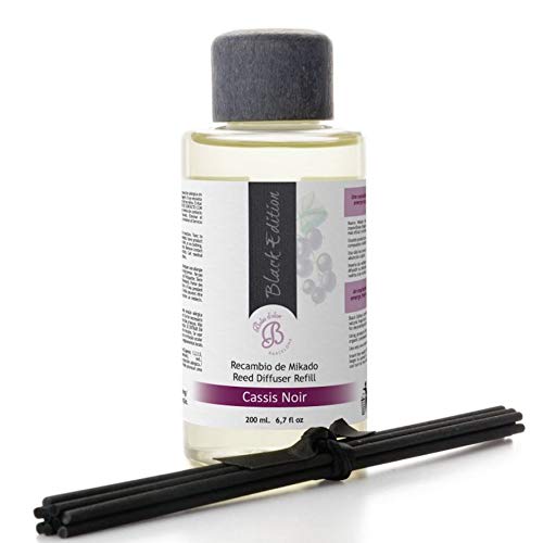 BOLES D'OLOR Cassis Noir - Recambio de Mikado Black Edition 200 ml.