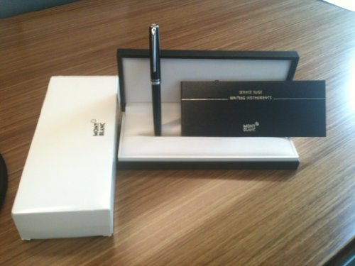 Bolígrafo Montblanc Generation, chapado de platino, 7385