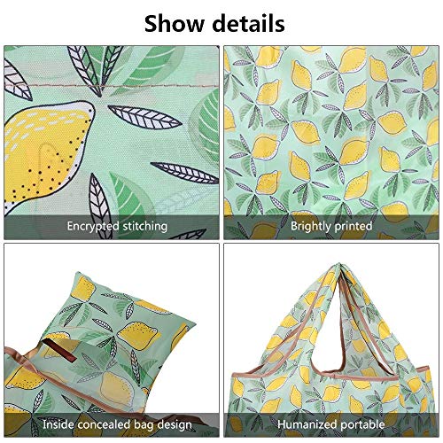 Bolsa Compra Plegable,reutilizable Bolsa de Compras Lavable, para Shopping