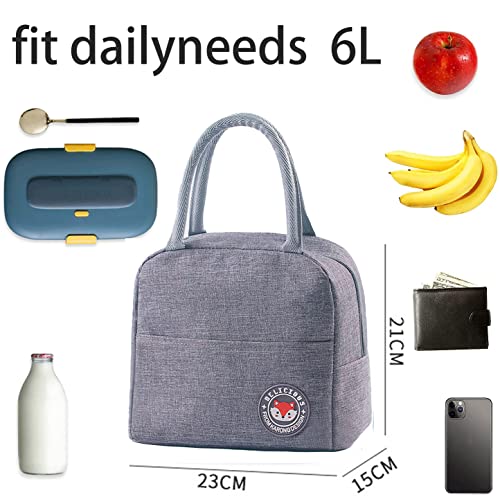 Bolsa Termica Porta Alimentos Bolsa Porta Alimentos PortáTil Bolsa Comida Trabajo Bolsa Almuerzo Bolsa Isotermica Lunch Bag