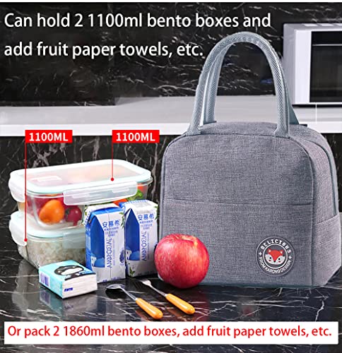 Bolsa Termica Porta Alimentos Bolsa Porta Alimentos PortáTil Bolsa Comida Trabajo Bolsa Almuerzo Bolsa Isotermica Lunch Bag