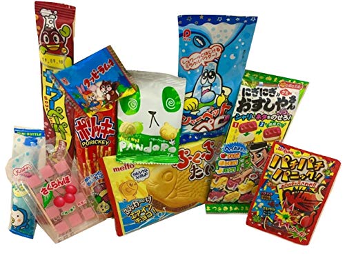 Bolso de surtido de dulces japoneses Popin de cocina japonesa (neruneru) y otros dulces japoneses