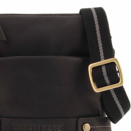 Bolso piel de Titto Bluni Talla: U Color: NEGRO