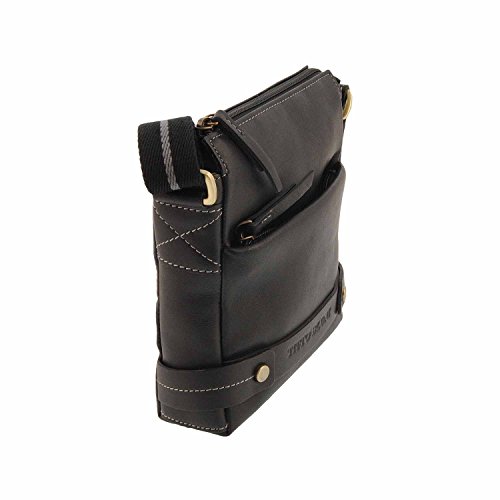 Bolso piel de Titto Bluni Talla: U Color: NEGRO