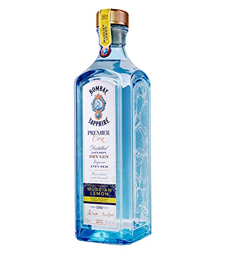 Bombay Sapphire Premier Cru, Murcian Lemon - Ginebra premium, 70cl