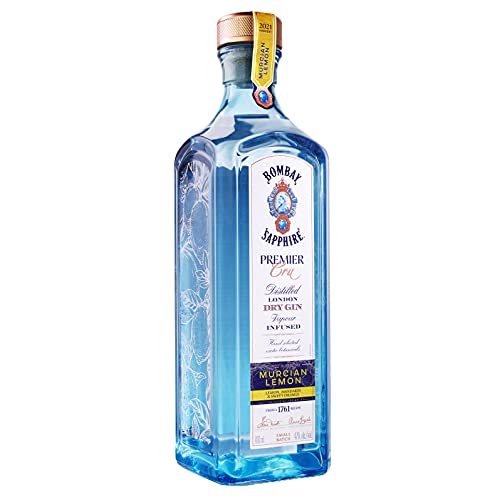 Bombay Sapphire Premier Cru, Murcian Lemon - Ginebra premium, 70cl