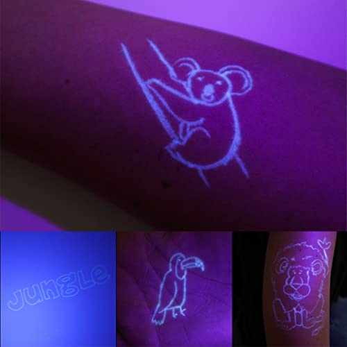 BONNYCO Bolígrafo Tinta Invisible y Libreta Animales de la Selva Pack x16 Detalles Cumpleaños Niños, Regalos Cumpleaños Niños Colegio, Piñatas de Cumpleaños | Regalos Fiesta Cumpleaños Infantil