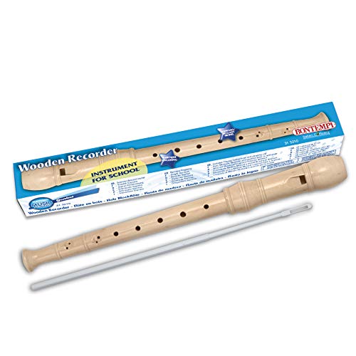 Bontempi- Flauta Dulce, Soprano barroca de Madera (Spanish Business Option Tradding 31 3210)