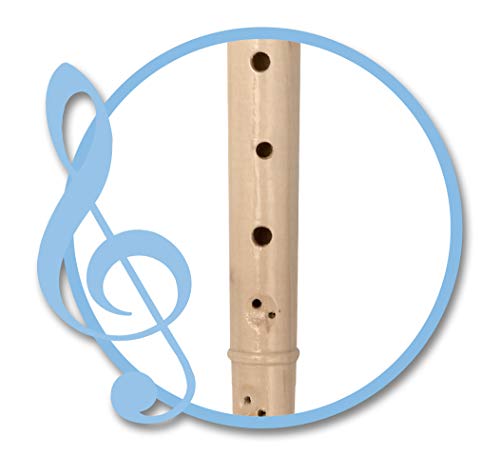 Bontempi- Flauta Dulce, Soprano barroca de Madera (Spanish Business Option Tradding 31 3210)