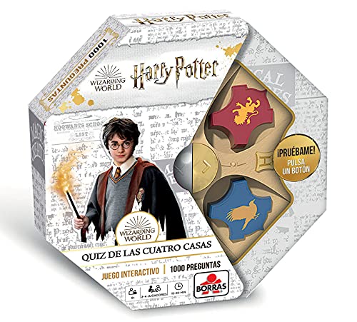 BORRAS - Harry Potter Quiz. Juego Interactivo de Preguntas para auténticos Potterheads. 8 años. 19189