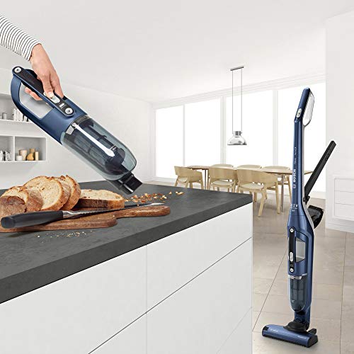 Bosch Flexxo Serie I 4 BCH3P255 - Aspiradora sin cable y de mano, de 25.2V, hasta 55 minutos de autonomía, color azul
