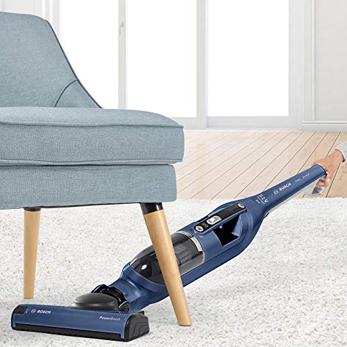 Bosch Flexxo Serie I 4 BCH3P255 - Aspiradora sin cable y de mano, de 25.2V, hasta 55 minutos de autonomía, color azul