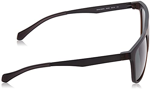 Boss 0868/S, Gafas de Sol Unisex Adulto, Negro (Mtbrw Dkruth), 55