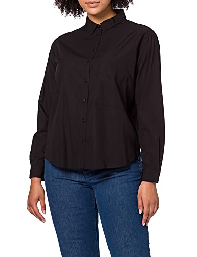 BOSS C_bemanew_1 10229074 01 Blusa, Negro1, 48 para Mujer