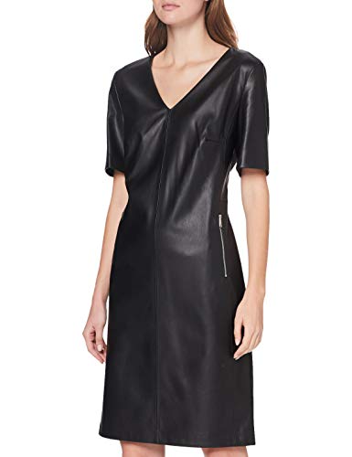 BOSS C_dalegy Vestido Informal, Black1, 36 para Mujer