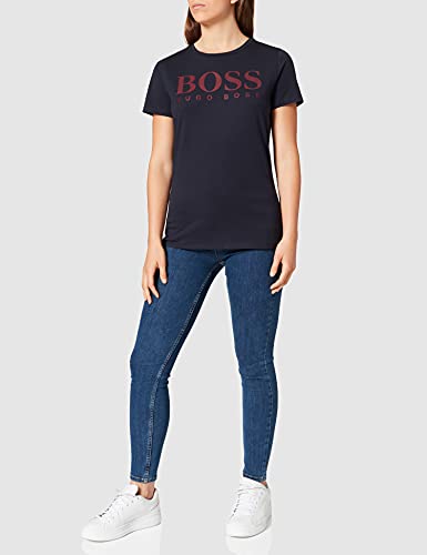 BOSS C_elogo3 Blusas, Azul Abierto, XS para Mujer
