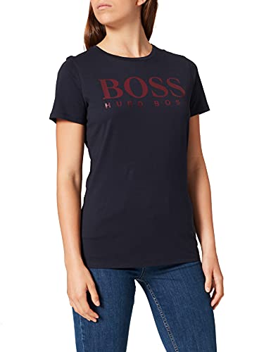 BOSS C_elogo3 Blusas, Azul Abierto, XS para Mujer