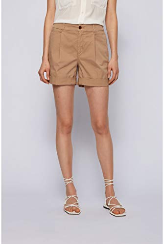 BOSS C_Taggie-D 10232926 01 Pantalones, Beige, 40 para Mujer