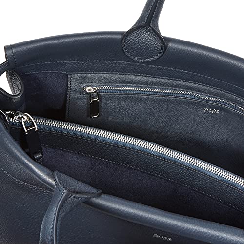 BOSS Katlin Business Tote, Bolso de Negocios. para Mujer, Dark Blue401, Einheitsgröße