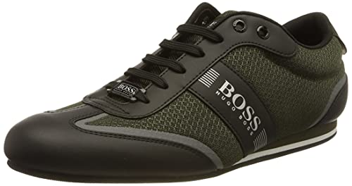 BOSS Lighter_lowp_mxme, Zapatillas Hombre, Dark Green 305, 39 EU