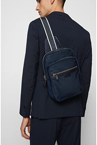 BOSS Meridian_Monostrap, Bandolera para Hombre, Navy410, ONESI