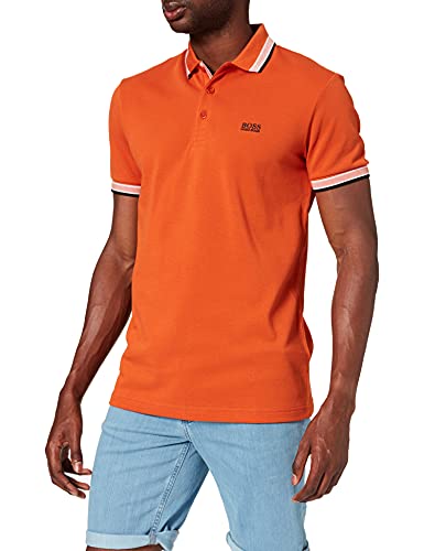 BOSS Paddy Camiseta Polo, Bright Orange826, S para Hombre