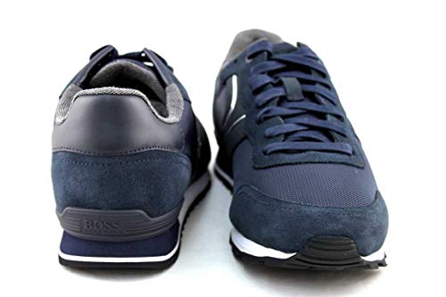 BOSS Parkour_Runn_nymx2, Zapatillas Hombre, Dark Blue402, 45 EU