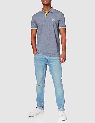 BOSS Paul Curved 10196402 01 Camisa de Polo, Bright Blue437, XXL para Hombre