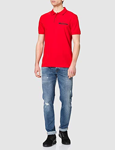 BOSS Paule 9 10234064 01 Camisa de Polo, Talla Mediana Red618, M para Hombre