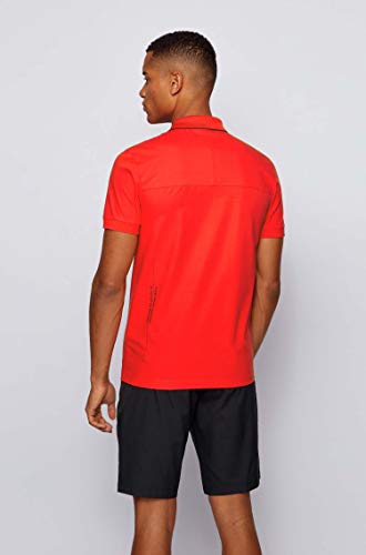 BOSS Paule 9 10234064 01 Camisa de Polo, Talla Mediana Red618, M para Hombre
