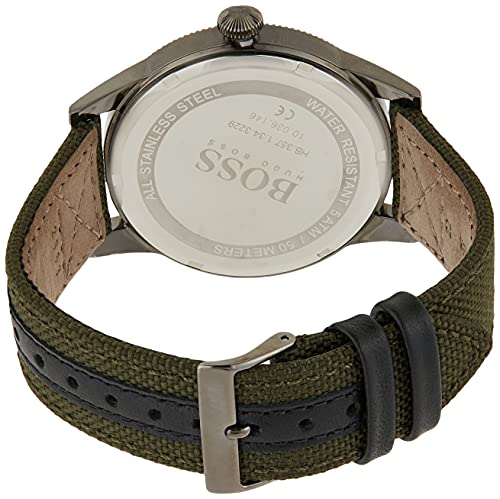 BOSS Reloj Analógico Para Hombre De Cuarzo Con Correa En Tela 1513670