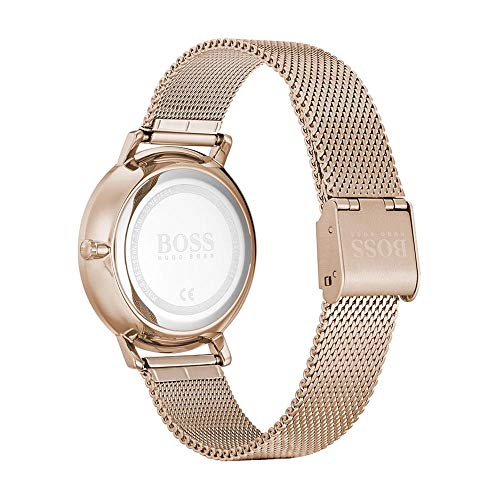 BOSS Reloj para Mujer de Cuarzo con Correa en Acero Inoxidable 1502519