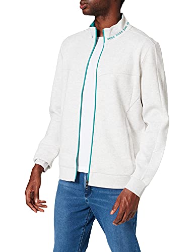 BOSS Skaz 1 Sudadera, Gris Pastel Claro 57, M para Hombre