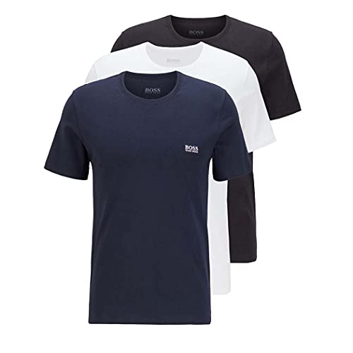 BOSS T-Shirt RN 3P CO Capa de Base Superior, Open Miscellaneous984, M para Hombre