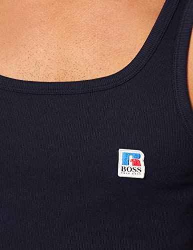 BOSS Tank Top RA 2.0 Camiseta de Tirantes, Navy410, XL para Hombre
