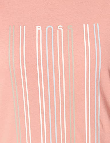 BOSS Teblurred Camiseta, Naranja (Light/Pastel Orange 835), Small para Mujer