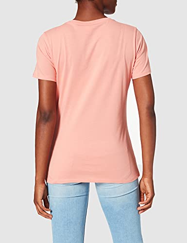 BOSS Teblurred Camiseta, Naranja (Light/Pastel Orange 835), Small para Mujer