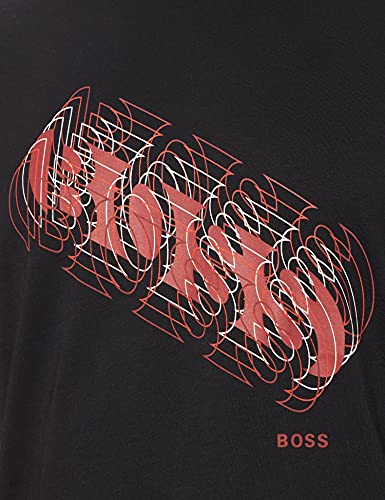BOSS tee 3 Camiseta, Negro1, S para Hombre