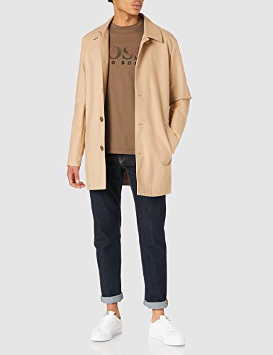 BOSS Tlogo 21 10232834 01 Camiseta, Beige/caqui250, M para Hombre