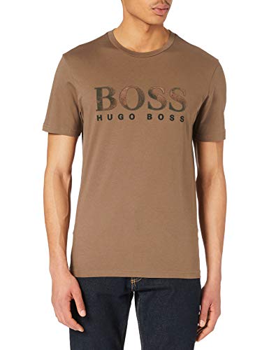 BOSS Tlogo 21 10232834 01 Camiseta, Beige/caqui250, M para Hombre