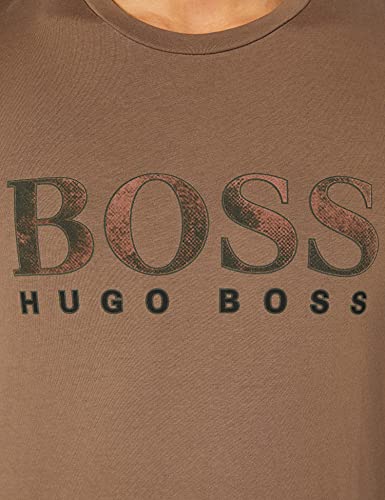 BOSS Tlogo 21 10232834 01 Camiseta, Beige/caqui250, M para Hombre