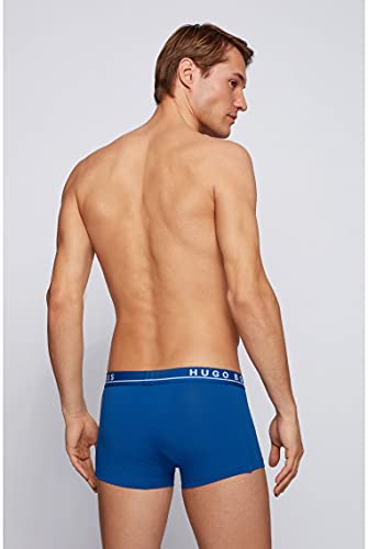 BOSS Trunk 3Pack Co/El Bóxer, Azul (Open Blue 487), Medium para Hombre