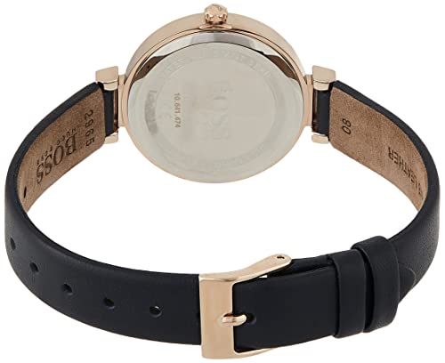BOSS Watches Reloj Analógico para Mujer de Cuarzo con Correa en Cuero 1502477