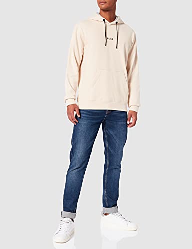 BOSS Weedo 1 Sudadera con Capucha, Blanco Abierto 131, M para Hombre