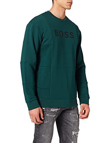 BOSS Wepatch Sudadera, Dark Green 305, M para Hombre