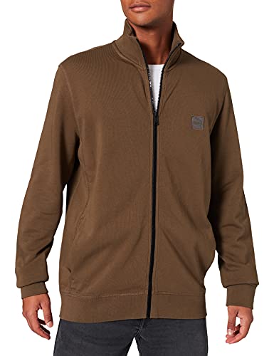 BOSS Zestart 1 Sudadera, Dark Green308, L para Hombre