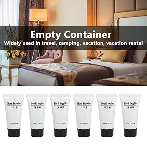 Botella De Gel De Ducha, Contenedor Exprimible De 20 Ml De Capacidad para Rellenar Acondicionador para Moteles