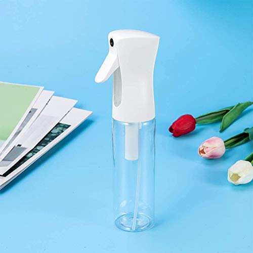 Botella Frasco de Spray, Botella Pulverizador Agua Peluqueria Fina Niebla Continuo Pulverizador Recargable spray Rizos pulverizar para Pelo Cara plantas, limpieza