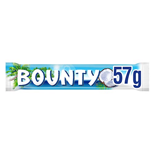 Bounty Chocolatina de Coco recubierta con un delicioso Chocolate con leche (24 x 57g)