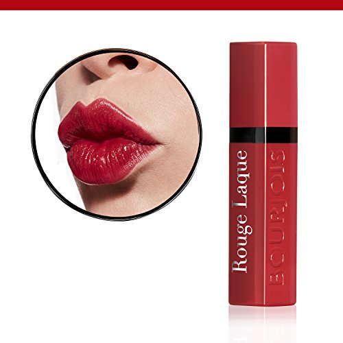 Bourjois Rouge Laque Barra de Labios Líquida Tono 03 Jolie brune, 6 ml (Pack of 1)